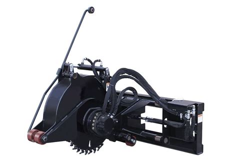 asphalt saw for skid steer|skid steer limb saw attachment.